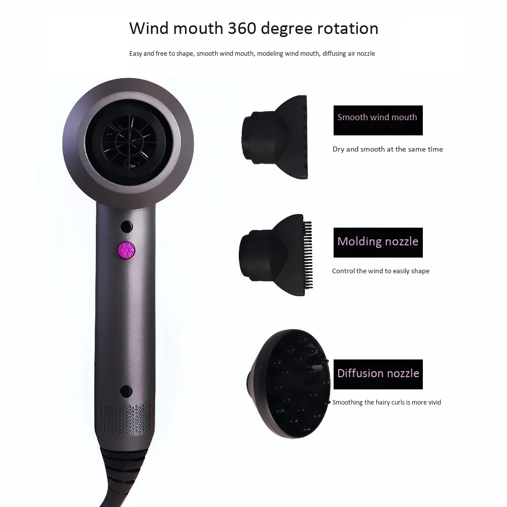Professional Hair Blow Dryer with Diffusers Comb Ionic Fast Hair Dryer Blower Powerful AC Motor Hair Protection from Heat iron
Professional Hair Blow Dryer with Diffusers Comb Ionic Fast Hair Dryer Blower Powerful AC Motor Hair Protection from Heat iron