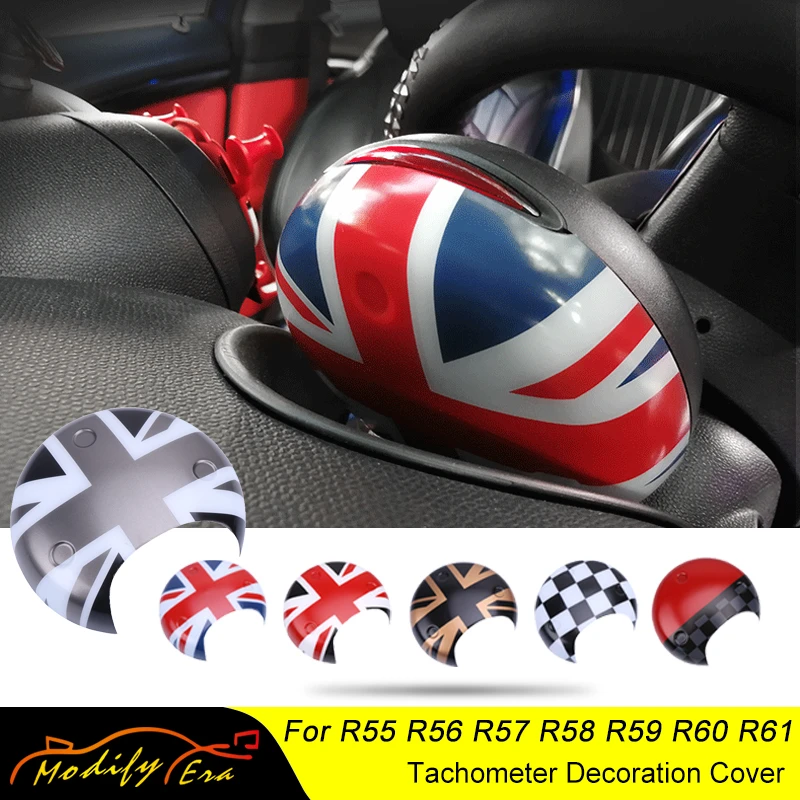 Наклейка на Тахометр со штепселем Union Jack для MINI COOPER JCW S R55 R56 R57 R58 R59 R60 R61 клубник