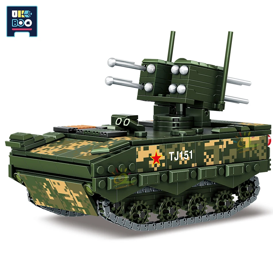UKBOO 581pcs Military HJ-10 Anti-Tank Missile Model Building Blocks Army WW2 Soldiers Weapon Set Bricks City Toys Children
UKBOO 581pcs Military HJ-10 Anti-Tank Missile Model Building Blocks Army WW2 Soldiers Weapon Set Bricks City Toys Children