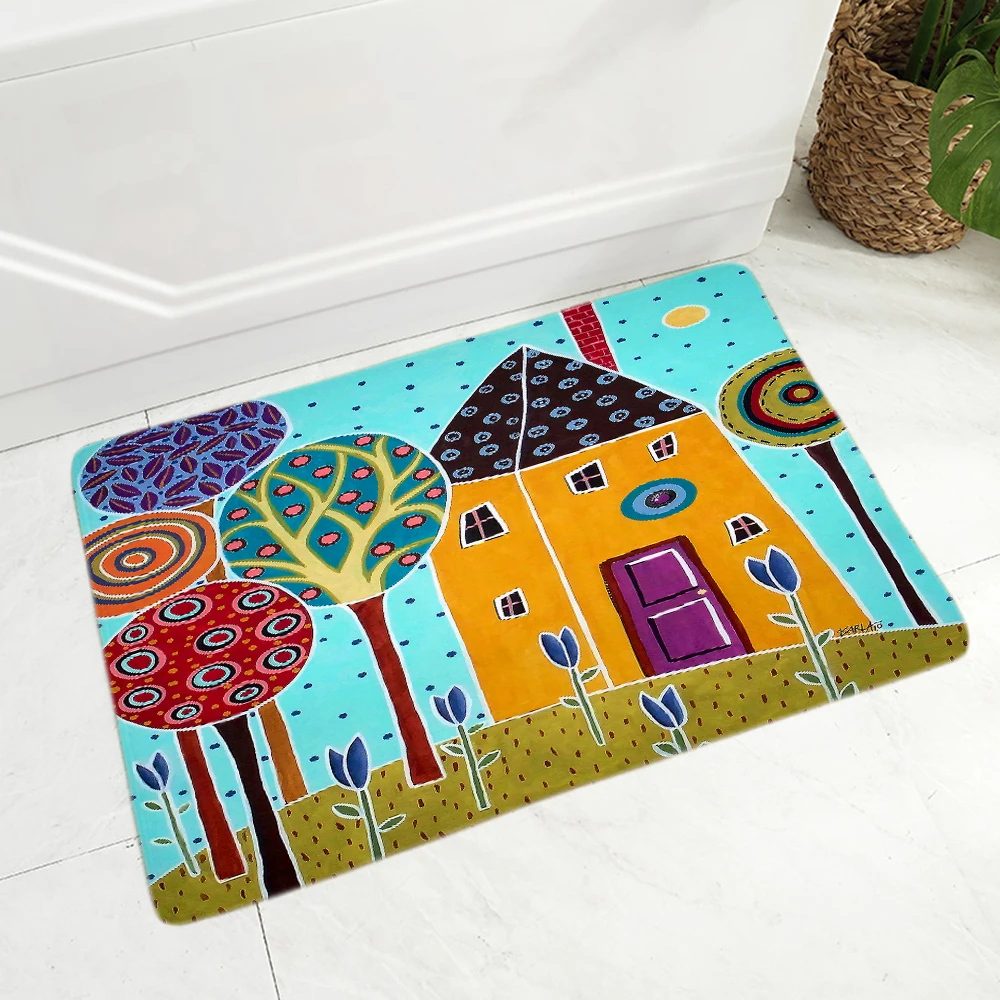 Retro Country City Carpet Kitchen Bedroom Non-slip Decoration Cartoon House Door Mat Super Soft Carpet Buffalo Check Decor Rugs
Retro Country City Carpet Kitchen Bedroom Non-slip Decoration Cartoon House Door Mat Super Soft Carpet Buffalo Check Decor Rugs