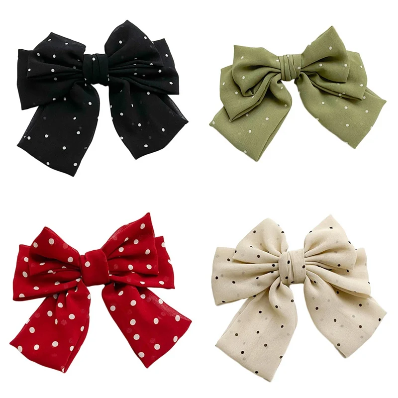 Large Barrette Three Levels Hair Bow Wave Point Hair Clips For Women Girls Hairgrips Hair Accessories
Large Barrette Three Levels Hair Bow Wave Point Hair Clips For Women Girls Hairgrips Hair Accessories