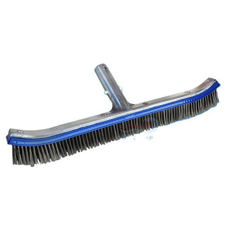 AFBC 18 Inch Stainless Steel Swimming Pool Brush with Small Brush for Cleaning Walls, Tiles & Floors
AFBC 18 Inch Stainless Steel Swimming Pool Brush with Small Brush for Cleaning Walls, Tiles & Floors