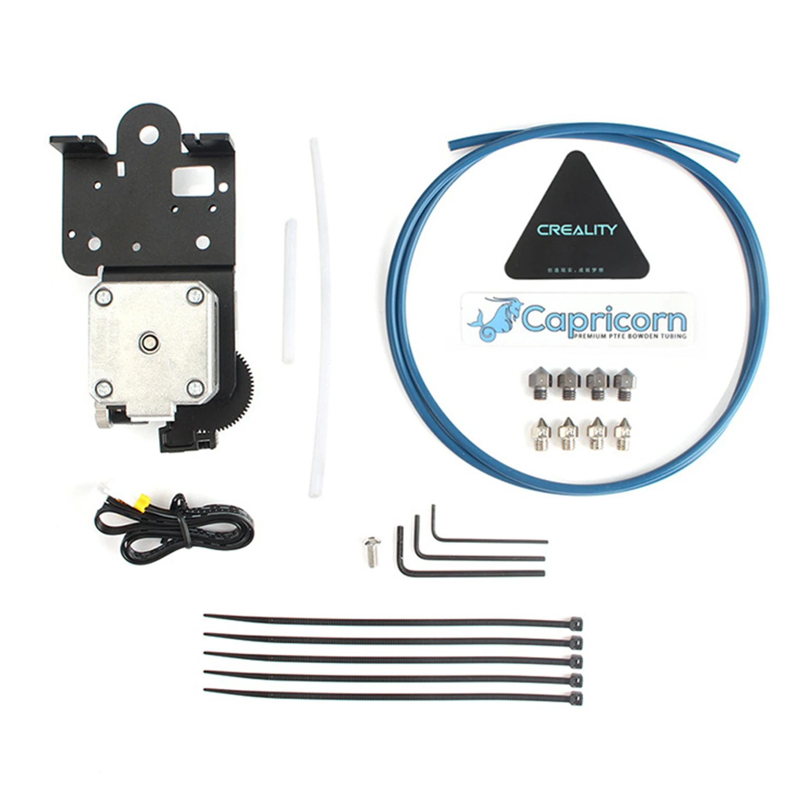 For Creality Original E3D Titan Kit For CR-10 V2 3D Printer With Mk8 Copper Nickel-plated Nozzle 1.75mm/0.4mm*4 Nozzles
For Creality Original E3D Titan Kit For CR-10 V2 3D Printer With Mk8 Copper Nickel-plated Nozzle 1.75mm/0.4mm*4 Nozzles