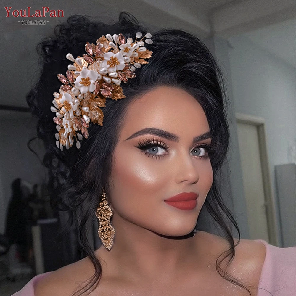 TOPQUEEN HP321 Bridal Head Side Comb with Flowers Rhinestone Headpiece for Wome Pearl Wedding Hair Accessories Brides Tiara
TOPQUEEN HP321 Bridal Head Side Comb with Flowers Rhinestone Headpiece for Wome Pearl Wedding Hair Accessories Brides Tiara