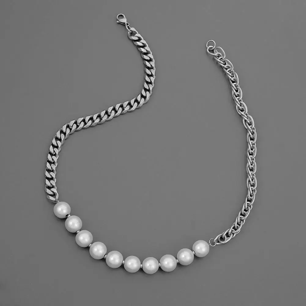 Cuban Necklace Terrific Durable Offish Stainless Steel Joint Cuban Necklace for Gift Men Necklace Choker Necklace
Cuban Necklace Terrific Durable Offish Stainless Steel Joint Cuban Necklace for Gift Men Necklace Choker Necklace