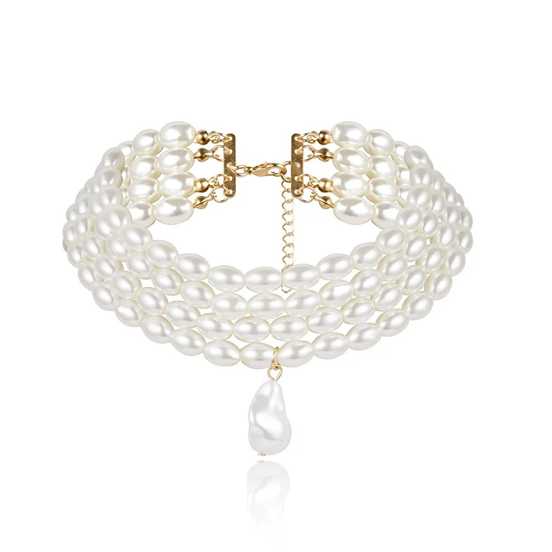Collier de perles pour femmes, personnalise et polyvalent, pendentif de perles de forme speciale, simple choker
Collier de perles pour femmes, personnalise et polyvalent, pendentif de perles de forme speciale, simple choker