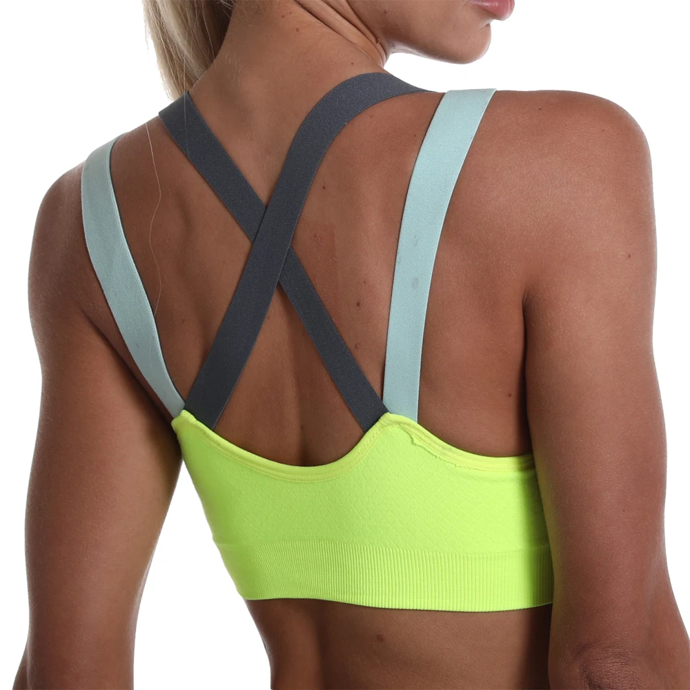 Sports Bra for Women Gym Seamless High Impact Sports Bra Yoga Fitness Top Female Underwear Push-up bra Sportswear bralette
Sports Bra for Women Gym Seamless High Impact Sports Bra Yoga Fitness Top Female Underwear Push-up bra Sportswear bralette