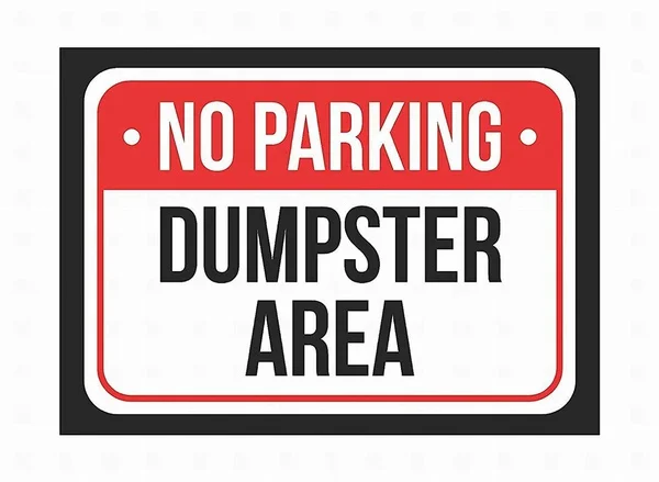 No Parking Dumpster Area Retro tin sign nostalgic ornament metal poster garage art deco bar cafe shop
No Parking Dumpster Area Retro tin sign nostalgic ornament metal poster garage art deco bar cafe shop