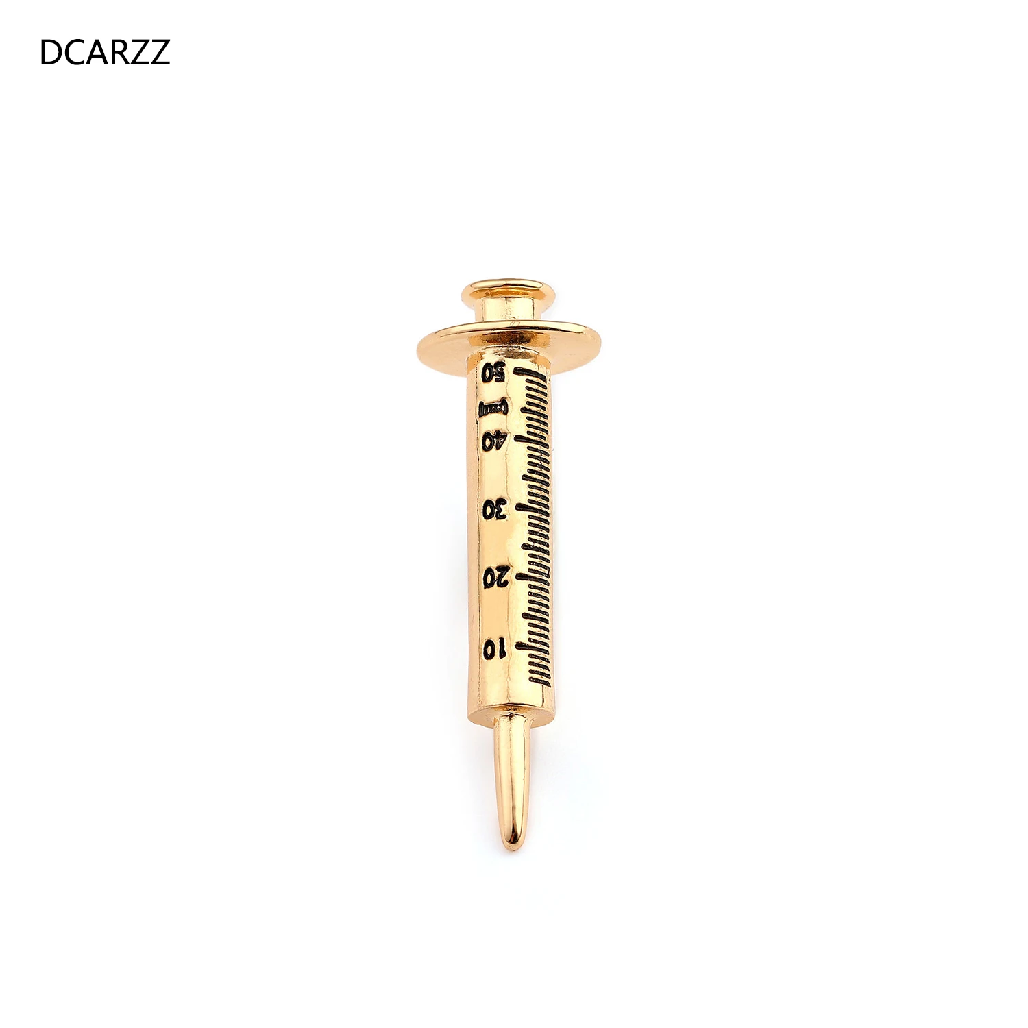 DCARZZ милые брошь шприц металлические классические ювелирные изделия значок для