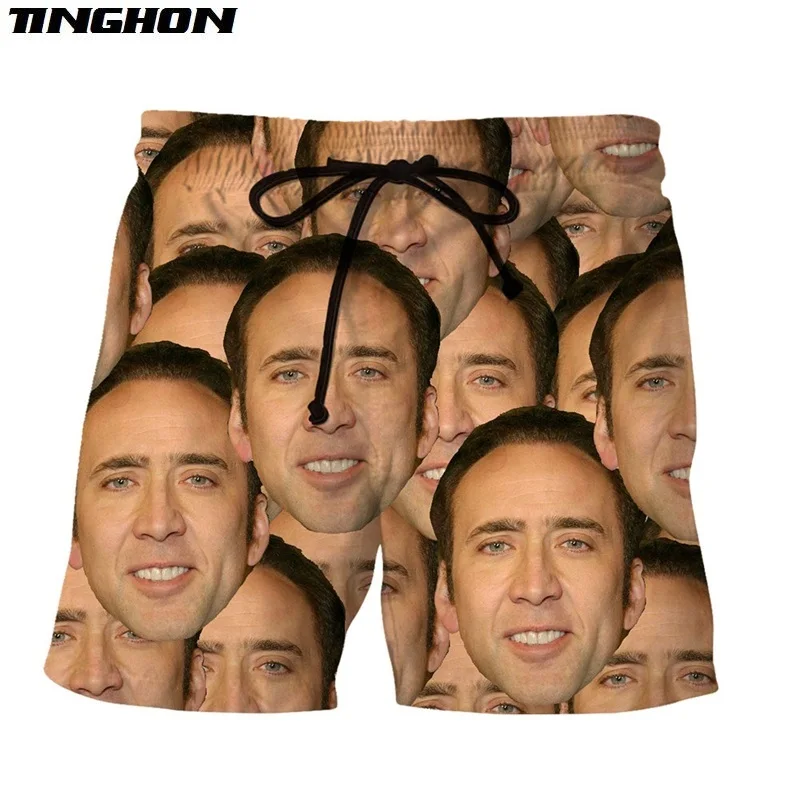 3D Print Unisex Movie Star Nicolas Cage Face Men's Shorts Beach Casual Boardshorts Trousers Baggy Sport Joggers Funny 02
3D Print Unisex Movie Star Nicolas Cage Face Men's Shorts Beach Casual Boardshorts Trousers Baggy Sport Joggers Funny 02