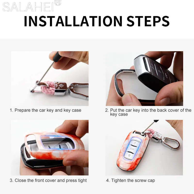 Fashion ABS Car Key Case Cover Shell For Geely Atlas Boyue NL3 EX7 EmgrandX7 EmgrarandX7 SUV GT GC9 Borui Auto Remote Key Holder
Fashion ABS Car Key Case Cover Shell For Geely Atlas Boyue NL3 EX7 EmgrandX7 EmgrarandX7 SUV GT GC9 Borui Auto Remote Key Holder