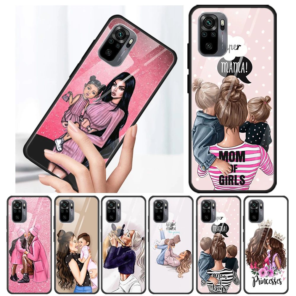 Super Mom Baby Girl Tempered Glass Cover For Xiaomi Redmi Note 10 10S 9 9T 9S 8T 8 9A 9C 8A 7 Pro Max Phone Case
Super Mom Baby Girl Tempered Glass Cover For Xiaomi Redmi Note 10 10S 9 9T 9S 8T 8 9A 9C 8A 7 Pro Max Phone Case