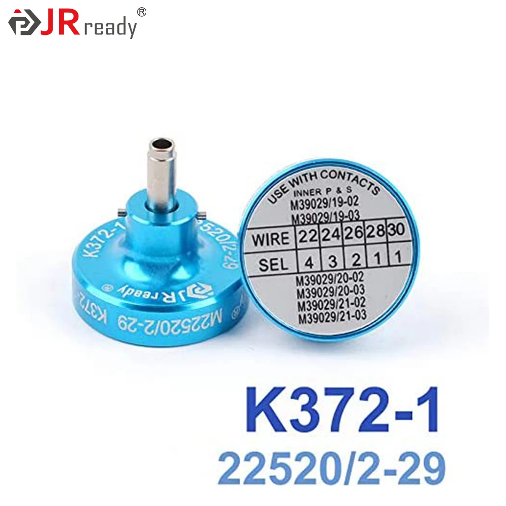 JRready K372-1(M22520/2-29) Positioner Crimp for Pin Terminal Contacts Crimper afm8 YJQ-W1A
JRready K372-1(M22520/2-29) Positioner Crimp for Pin Terminal Contacts Crimper afm8 YJQ-W1A