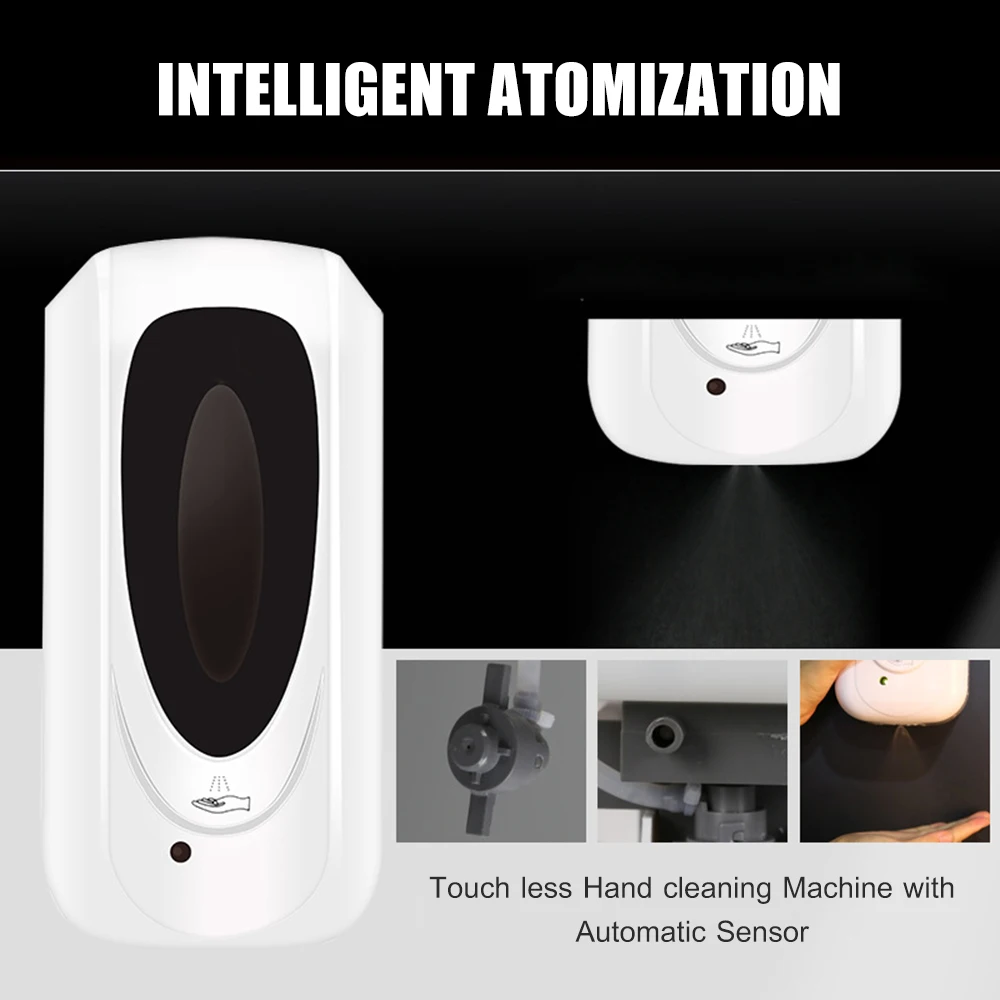Touchless Cleaning Liquid Dispenser Machine Fengjie Bathroom Wall-Mounted Automatic Sensor Hand Clean Induction Sprayer Machine 
Touchless Cleaning Liquid Dispenser Machine Fengjie Bathroom Wall-Mounted Automatic Sensor Hand Clean Induction Sprayer Machine