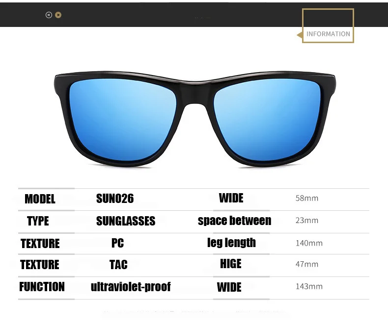 New Polarized Men's Sunglasses Fashion Men's Classic Retro Quality Sunglasses Must-have For Travel And Driving
New Polarized Men's Sunglasses Fashion Men's Classic Retro Quality Sunglasses Must-have For Travel And Driving