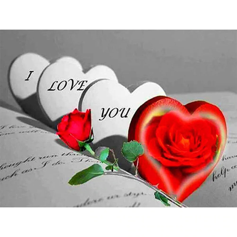 Dpsupr Full Square/Round Drill 5D DIY Diamond Painting "Heart Flower" Diamond Embroidery Cross Stitch Decor Christmas Gift
Dpsupr Full Square/Round Drill 5D DIY Diamond Painting "Heart Flower" Diamond Embroidery Cross Stitch Decor Christmas Gift