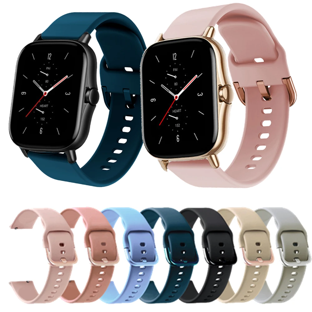 Watch Band For Huami Amazfit GTS 2/Mini Replacement Smart Watch Soft Silicone Sport For Xiaomi Amazfit Bip S/U/Pro/GTR Bracelet
Watch Band For Huami Amazfit GTS 2/Mini Replacement Smart Watch Soft Silicone Sport For Xiaomi Amazfit Bip S/U/Pro/GTR Bracelet