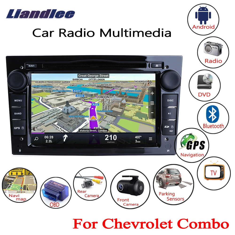 

Liandlee для Chevrolet Combo 2001 ~ 2011 Android автомобильное радио CD DVD плеер GPS навигация карты камера OBD ТВ экран мультимедиа