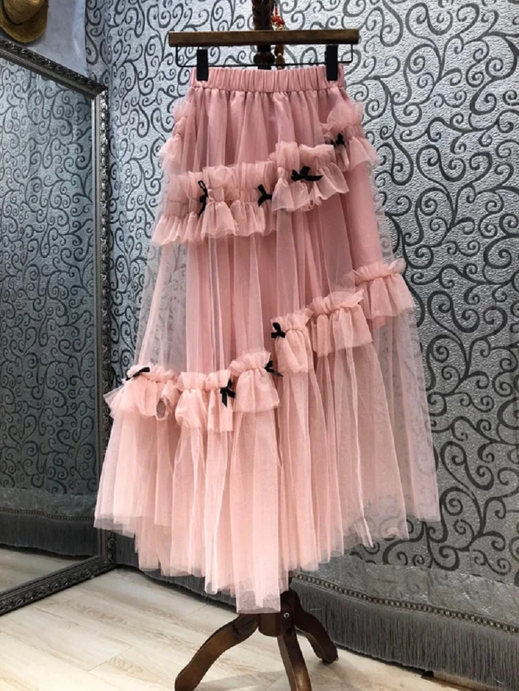 High Quality Brand Skirt 2021 Summer Style Women Elastic Waist Appliques Floral Sexy White Pink Black Long Maxi Skirt Casual
High Quality Brand Skirt 2021 Summer Style Women Elastic Waist Appliques Floral Sexy White Pink Black Long Maxi Skirt Casual