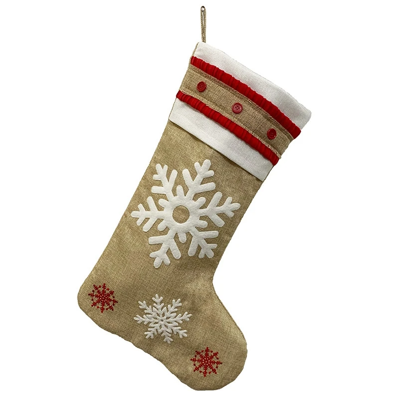 Personalized Christmas Stockings , Big Stockings with Santa, Snowman, Elk, Snowflake, Handmade
Personalized Christmas Stockings , Big Stockings with Santa, Snowman, Elk, Snowflake, Handmade