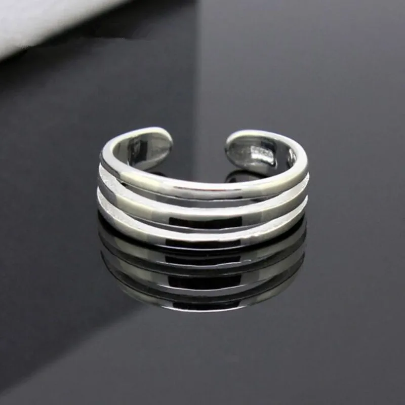 2021 Trend Three-layer Geometric Adjustable Open Silver Color Original Rings For Female Women Jewelry Anillos Mujer SR267
2021 Trend Three-layer Geometric Adjustable Open Silver Color Original Rings For Female Women Jewelry Anillos Mujer SR267