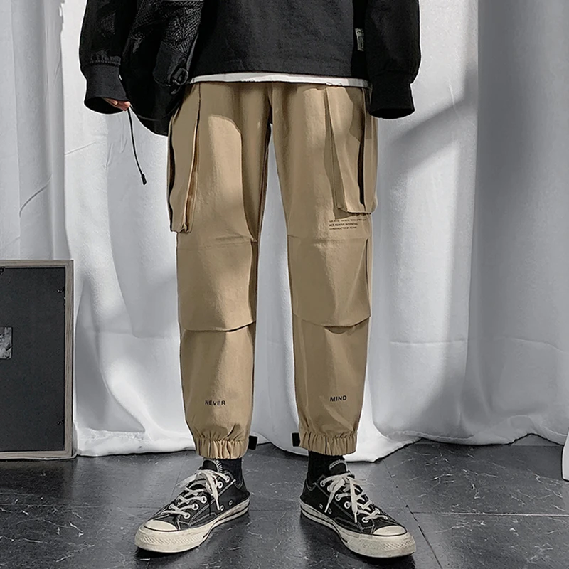 Streetwear Casual Joggers Men Cotton Slim Mens Pants Big-pocket 2020 Spring Solid Ankle-length Harem Pants Men
Streetwear Casual Joggers Men Cotton Slim Mens Pants Big-pocket 2020 Spring Solid Ankle-length Harem Pants Men