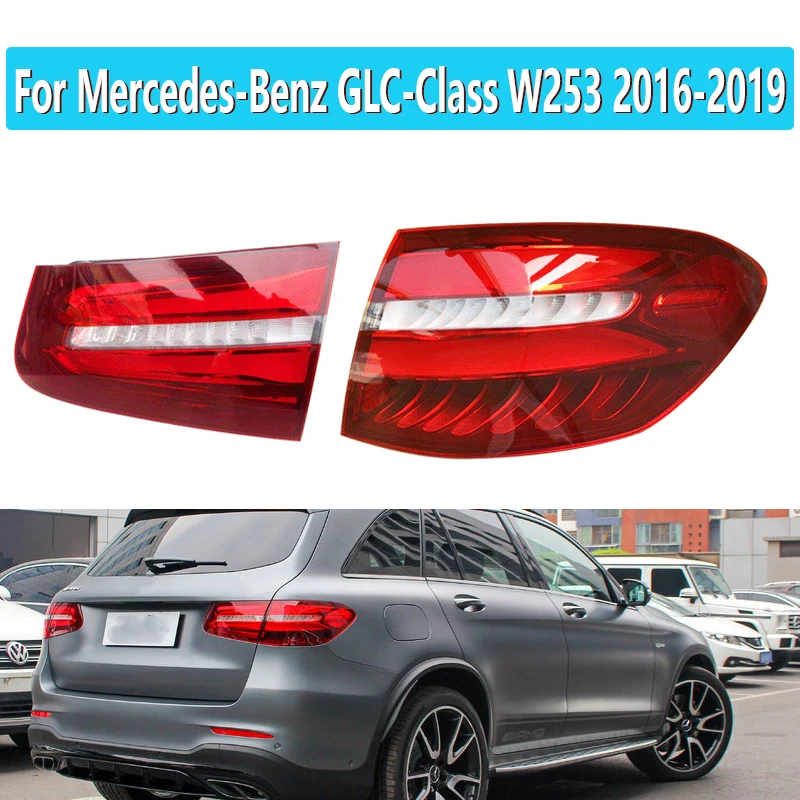 Светильник ры для Mercedes-Benz GLC-Class W253 GLC200L GLC260L GLC300L 2016-2019, задние тормозные стоп-сигналы, противотумансветильник ры, противотуманные фары
Светильник ры для Mercedes-Benz GLC-Class W253 GLC200L GLC260L GLC300L 2016-2019, задние тормозные стоп-сигналы, противотумансветильник ры, противотуманные фары