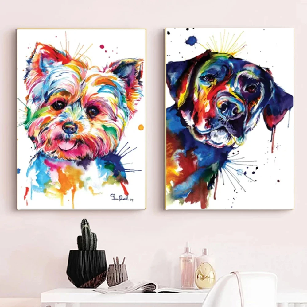 Qute Yorkie Posters And Prints Wall Art Animal Dog Canvas Print Painting For Childs Living Room And Bedroom Decoration No Frame
Qute Yorkie Posters And Prints Wall Art Animal Dog Canvas Print Painting For Childs Living Room And Bedroom Decoration No Frame