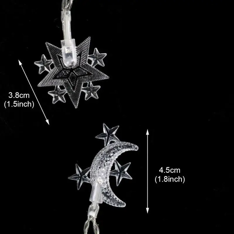 Ramadan Mubarak Moon LED String Lights Ramadan Decor For Home Festival Garland Moon Star Lights Eid Mubarak Decor Ramadan Kareem
Ramadan Mubarak Moon LED String Lights Ramadan Decor For Home Festival Garland Moon Star Lights Eid Mubarak Decor Ramadan Kareem