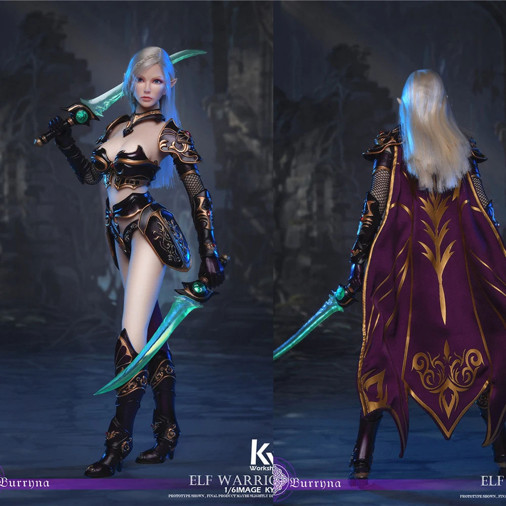 1/6 KY001B Female Elf Warrior Burryna Standard Edition 12" hobby Figure Toys KYStudio
1/6 KY001B Female Elf Warrior Burryna Standard Edition 12" hobby Figure Toys KYStudio