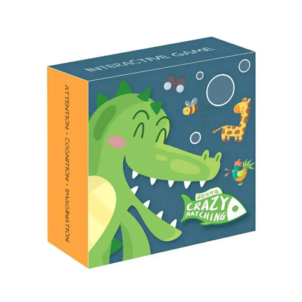 Crazy Right Children's Educational Toy Card Board Game Parent-child Matching Toys Interactive Board Game
Crazy Right Children's Educational Toy Card Board Game Parent-child Matching Toys Interactive Board Game
