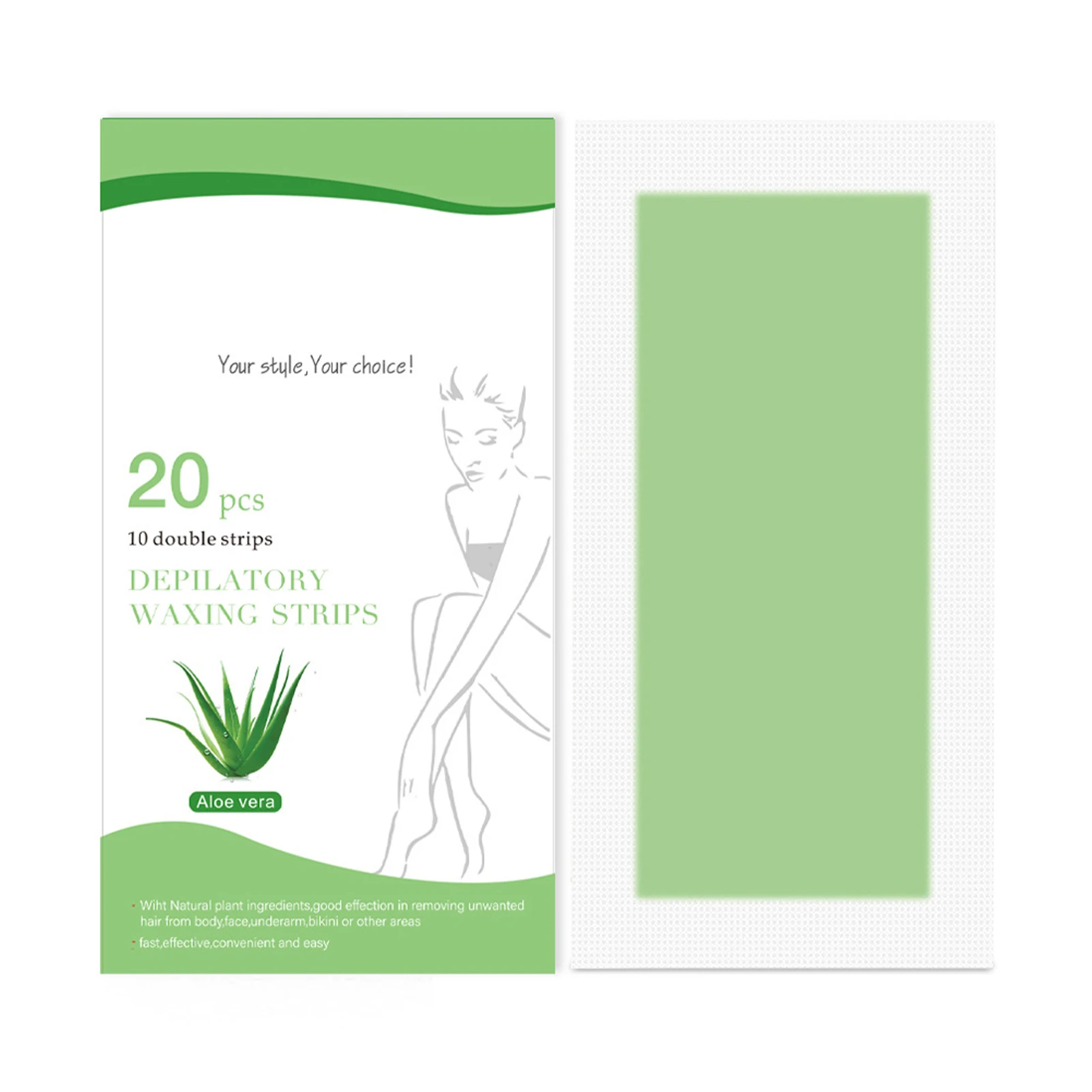 20pcs Professional Double Sided Strips Body Depilation Skin Care Disposable Bikini Quick Non Woven Hair Removal For Face Arm
20pcs Professional Double Sided Strips Body Depilation Skin Care Disposable Bikini Quick Non Woven Hair Removal For Face Arm