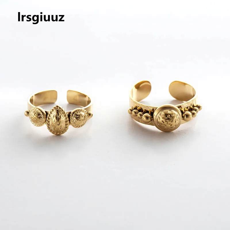 Ins Style Retro Love Ring Women's Stainless Steel Jewelry European And American 14k Real Gold Simple Open Index Finger Ring
Ins Style Retro Love Ring Women's Stainless Steel Jewelry European And American 14k Real Gold Simple Open Index Finger Ring