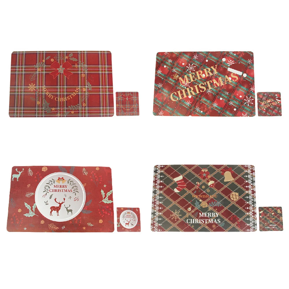 12pcs Merry Christmas Placemat Decoration Kitchen Coaster Dining Table Cup Pad for Home Kitchen Coaster Dining Table Desk Mat
12pcs Merry Christmas Placemat Decoration Kitchen Coaster Dining Table Cup Pad for Home Kitchen Coaster Dining Table Desk Mat