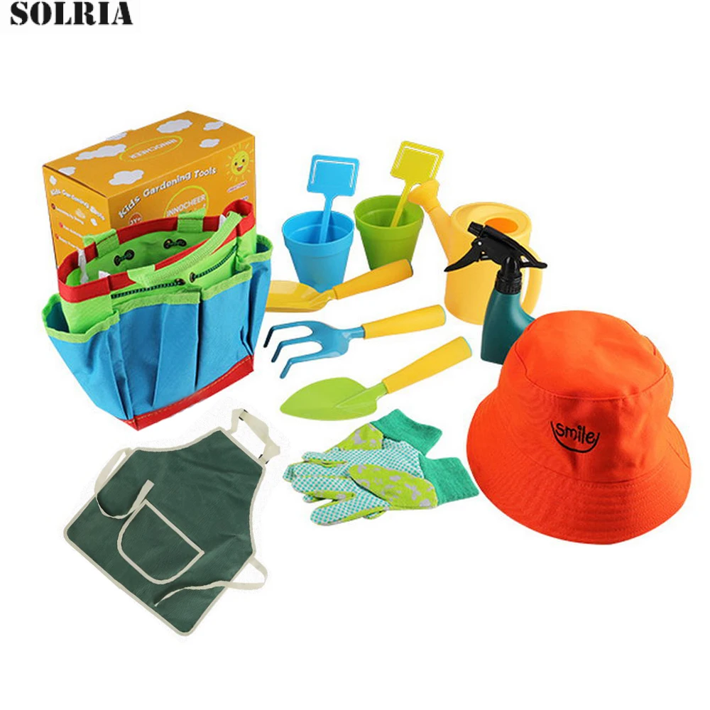 10pcs/13pcs Garden Shovel Planting Tool Children's Diverse Gardening Tools Garden Beach Play Outdoor Tool Set Gifts for Child
10pcs/13pcs Garden Shovel Planting Tool Children's Diverse Gardening Tools Garden Beach Play Outdoor Tool Set Gifts for Child