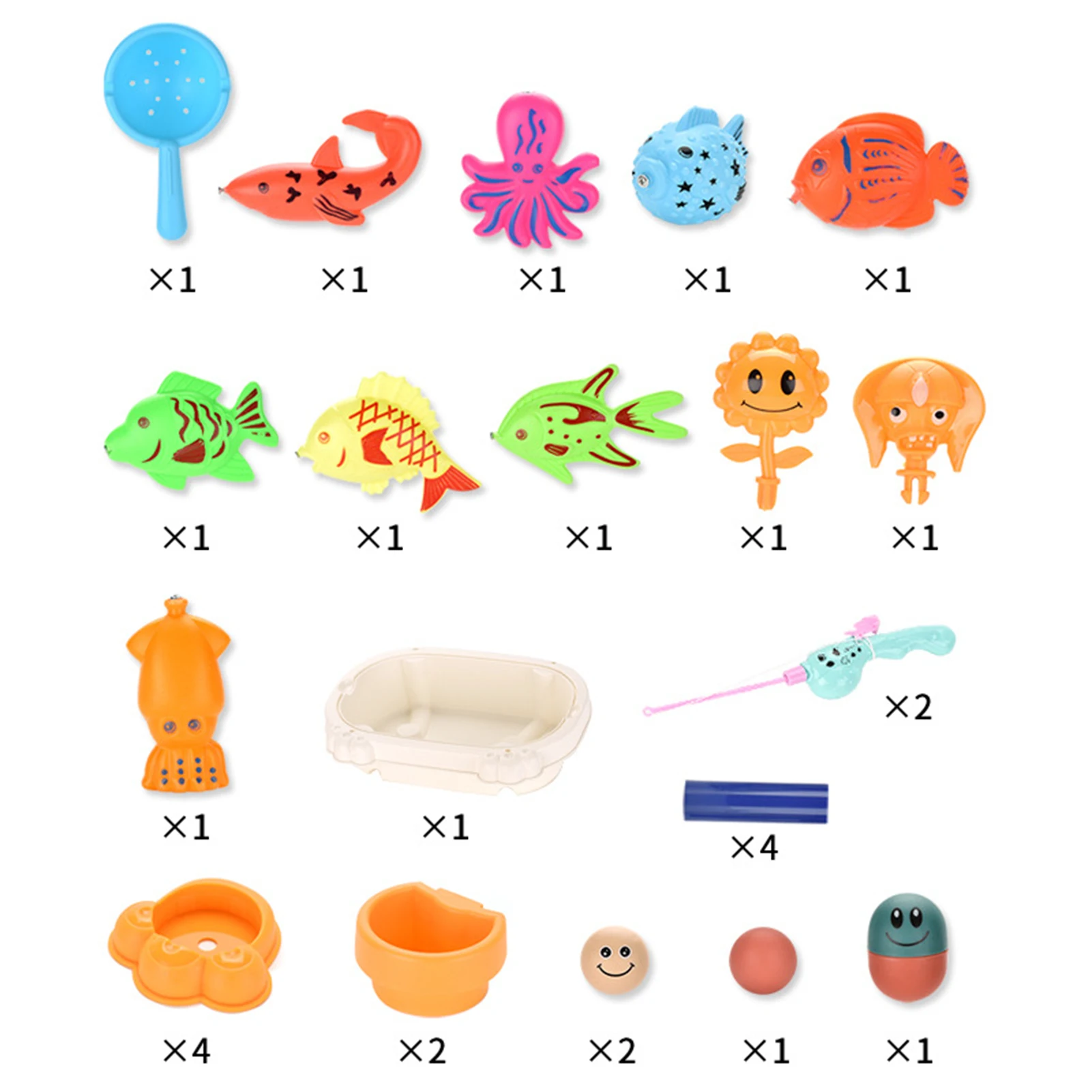 Children's Magnetic Fishing Tray Sand Water Playing Table Parent-child Interactive Toys Game Pool Water Baby Bath Toys lovable
Children's Magnetic Fishing Tray Sand Water Playing Table Parent-child Interactive Toys Game Pool Water Baby Bath Toys lovable
