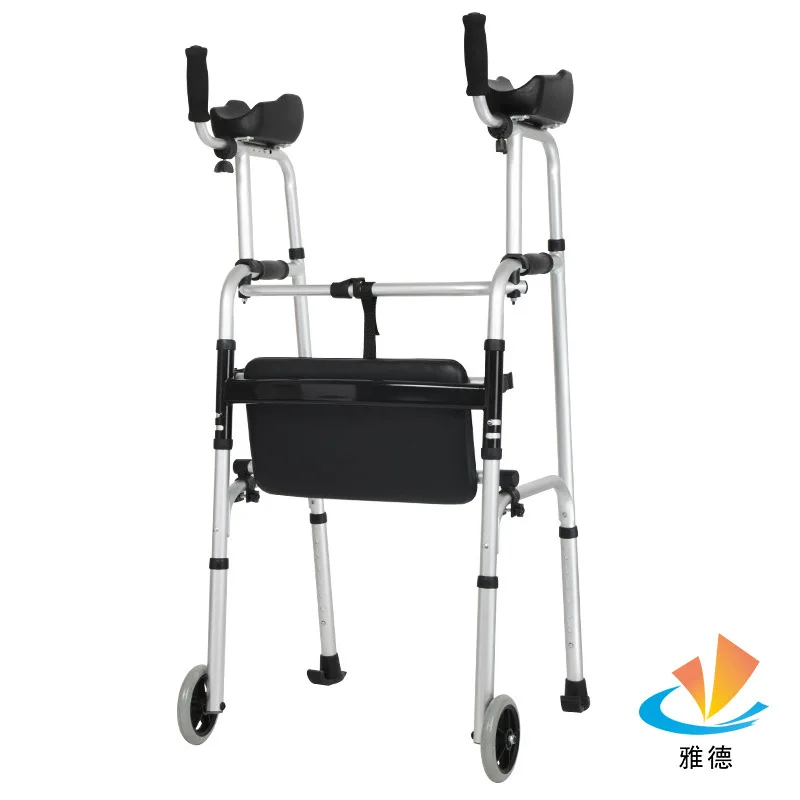 Walking aids for both arms of the elderly aluminum alloy walking aids for the disabled fitness equipment
Walking aids for both arms of the elderly aluminum alloy walking aids for the disabled fitness equipment