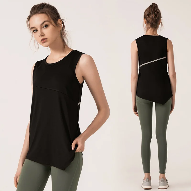 Womem Fitness Clothes Yoga T-Shirts Sleeveless Fitness Yoga Tops Women Sports Shirt Quick Dry Running Loose Breathable Tank Tops
Womem Fitness Clothes Yoga T-Shirts Sleeveless Fitness Yoga Tops Women Sports Shirt Quick Dry Running Loose Breathable Tank Tops
