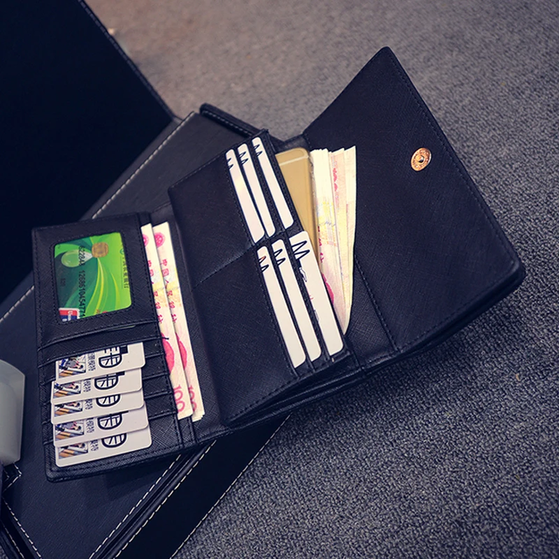 New Wallet Fashion Female Wallet Rivets Teen Girl Women Wallet Phone Pocket Purse Carteira Feminina Wallet Female 
New Wallet Fashion Female Wallet Rivets Teen Girl Women Wallet Phone Pocket Purse Carteira Feminina Wallet Female