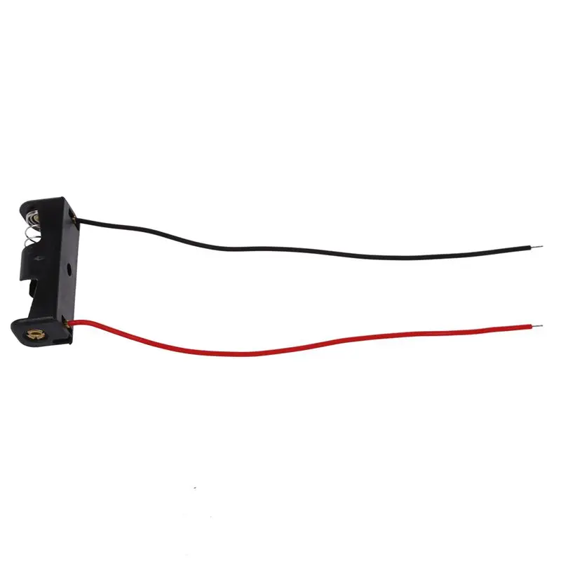 NEW- 5pcs 4.3" Wire Leads Black Battery Storage Slot Holder 1 x 12V 23A/27A
NEW- 5pcs 4.3" Wire Leads Black Battery Storage Slot Holder 1 x 12V 23A/27A