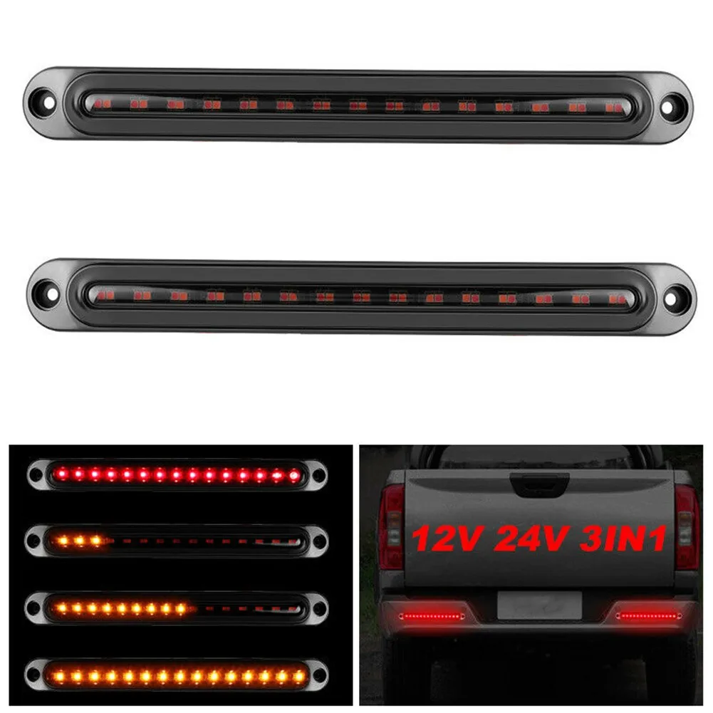 2X LED RV Trailer Truck Stop Flowing Turn Signal Brake Rear Tail Light Bar DRL High Quality Car Rear Lights
2X LED RV Trailer Truck Stop Flowing Turn Signal Brake Rear Tail Light Bar DRL High Quality Car Rear Lights