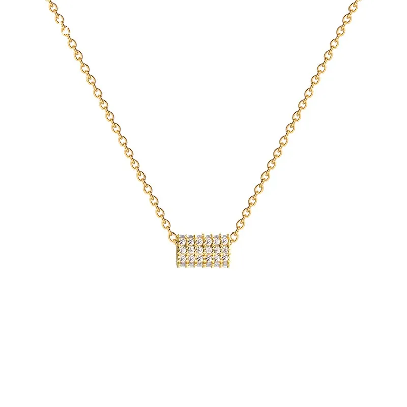 Titanium Steel Colorless Geometric Cylindrical Pendant Woman Necklace 2021 New Fashion Korean Jewelry Party Sexy Clavicle Chain
Titanium Steel Colorless Geometric Cylindrical Pendant Woman Necklace 2021 New Fashion Korean Jewelry Party Sexy Clavicle Chain