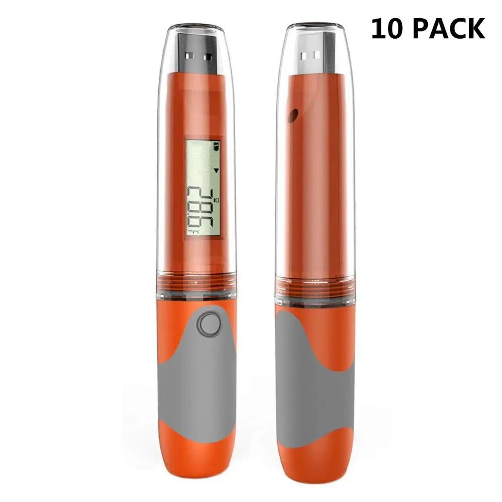 Elitech RC-51 10Pack Waterproof USB Temperature Data Logger Recorder Tester Points Pen Style 32000 Record Points
Elitech RC-51 10Pack Waterproof USB Temperature Data Logger Recorder Tester Points Pen Style 32000 Record Points