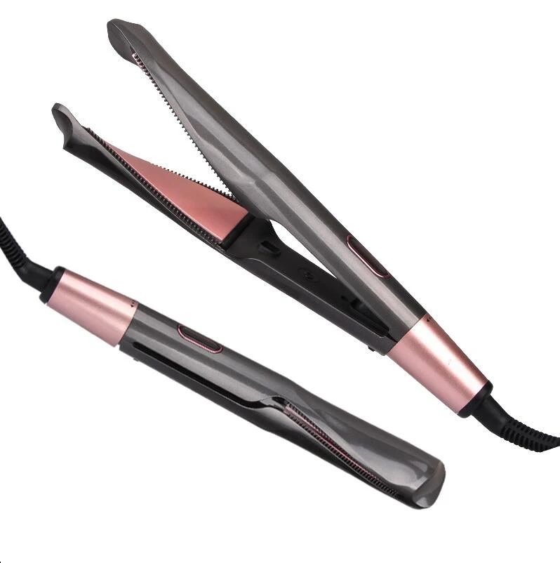 Professional 2 in 1 hair curler and straightener in one Twist curling iron barber salon flat irons styler Tourmaline ceramic
Professional 2 in 1 hair curler and straightener in one Twist curling iron barber salon flat irons styler Tourmaline ceramic
