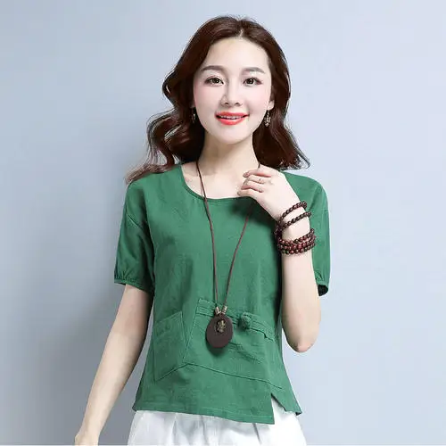 Fashion redLogo Printing T Shirts Women's brown Short Sleeve Fashion 100% cotton Female T-Shirts
