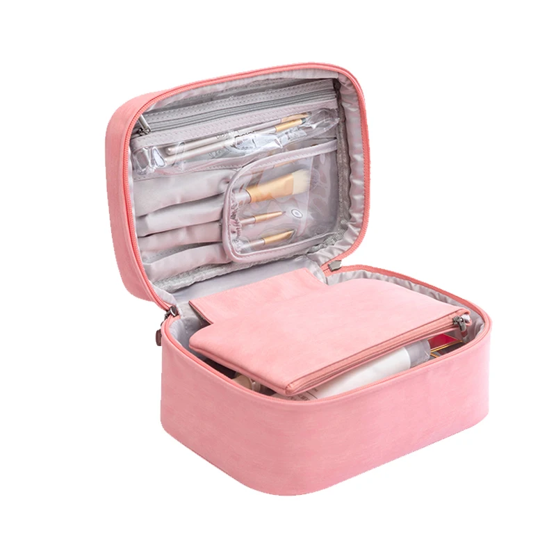 Cosmetic Bag Travel Organizer Women Multifunction Waterproof Toiletries Storage Pouch Makeup Package Case Toiletry Kit 
Cosmetic Bag Travel Organizer Women Multifunction Waterproof Toiletries Storage Pouch Makeup Package Case Toiletry Kit