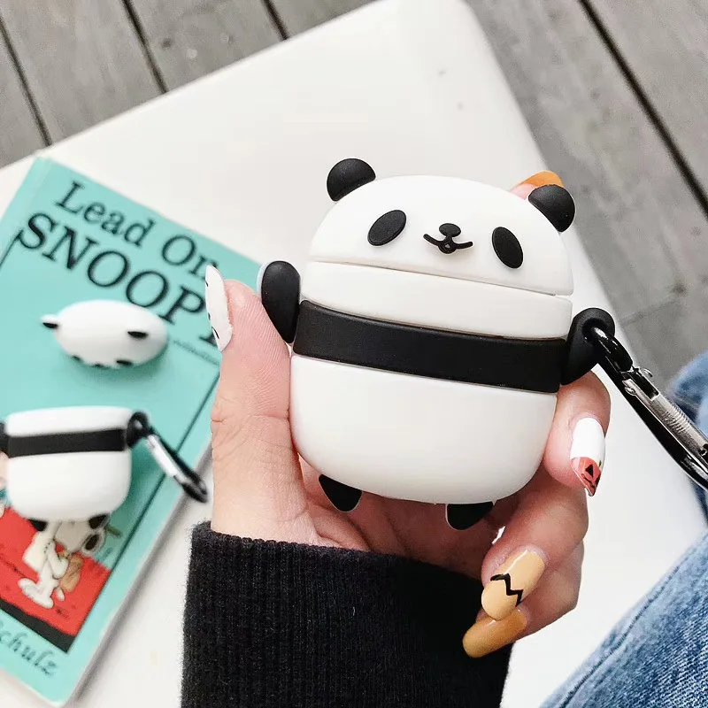 Cute Cartoon Panda Pandent for Airpods 1 2 Case Good Quality Bluetooth Wireless Earphone Cover For Airpods Case Cute Panda 
Cute Cartoon Panda Pandent for Airpods 1 2 Case Good Quality Bluetooth Wireless Earphone Cover For Airpods Case Cute Panda
