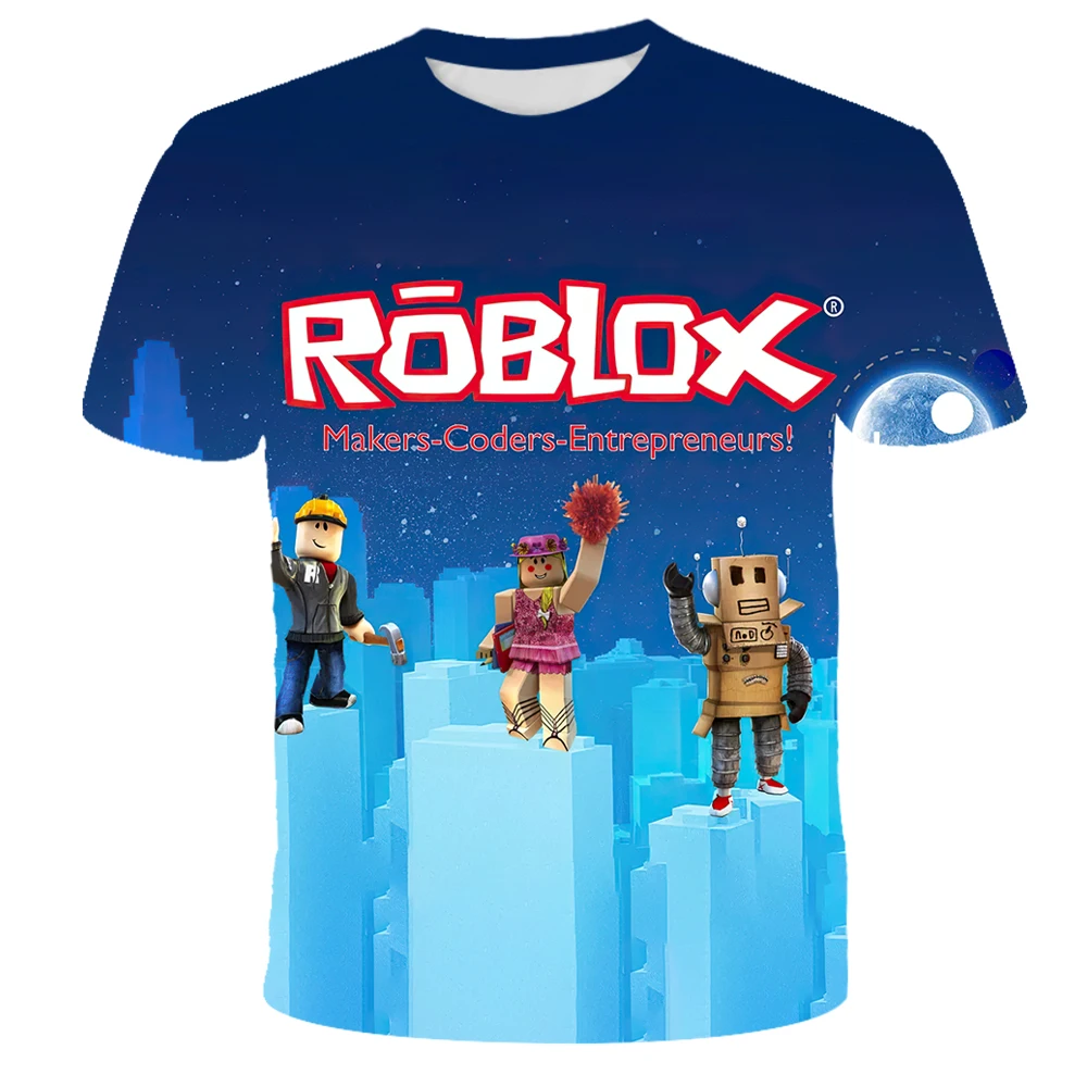 Летняя новая футболка Robloxongt 2021, детская модная одежда с мультяшным рисунком, футболка с 3D принтом для мальчиков и девочек, уличная мода, футб...
Летняя новая футболка Robloxongt 2021, детская модная одежда с мультяшным рисунком, футболка с 3D принтом для мальчиков и девочек, уличная мода, футб...