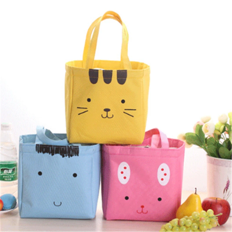 Portable Thickened Thermal Insulation Lunch Bag 2021 New Japanese Korean Cartoon Face Waterproof Lunch Bag ランチバッグ 
Portable Thickened Thermal Insulation Lunch Bag 2021 New Japanese Korean Cartoon Face Waterproof Lunch Bag ランチバッグ