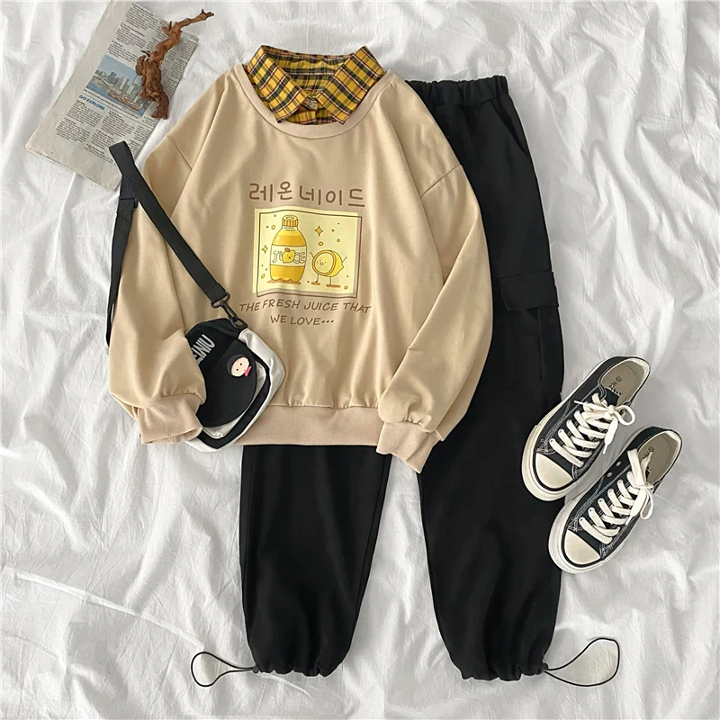 2021 Autumn Women's Letter Printing Sportswear Sweatshirt Casual Loose Full Sleeve Women Thin Sweatshirts Winter Tops for Women
2021 Autumn Women's Letter Printing Sportswear Sweatshirt Casual Loose Full Sleeve Women Thin Sweatshirts Winter Tops for Women